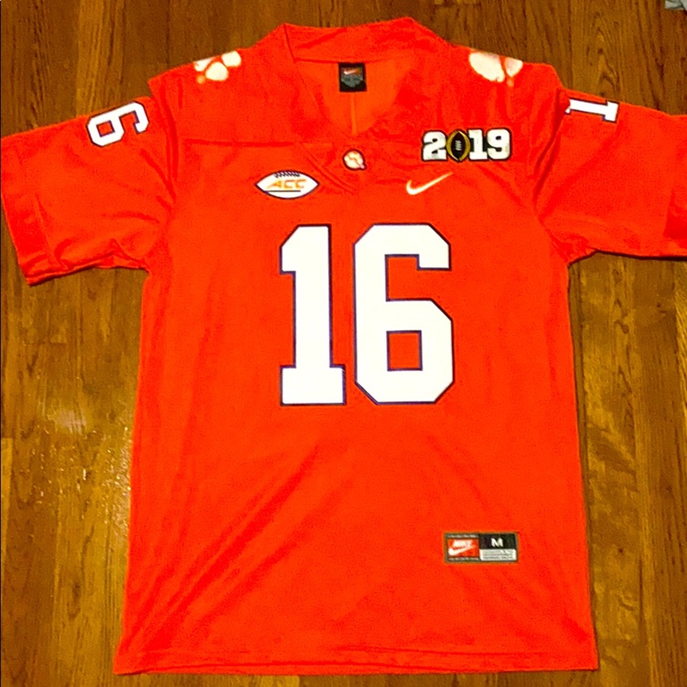 Trevor Lawrence Clemson 2019 CFP Jersey